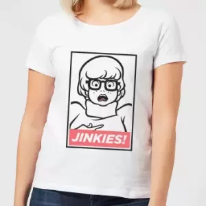 Image of Scooby Doo Jinkies! Womens T-Shirt - White - L