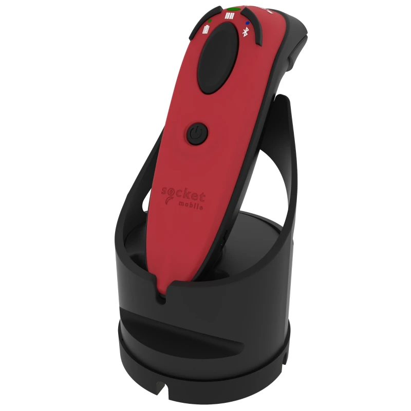 Image of Socket Mobile D720 Handheld bar code reader 1D/2D Linear Black. Red