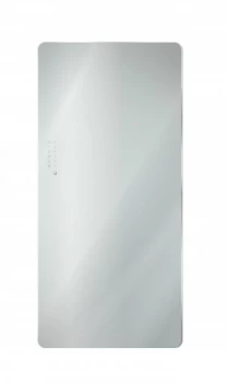 Image of Wickes Frame Electric Glass Radiator - White 1000 x 500 mm