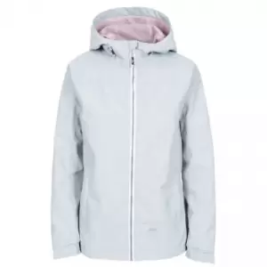 image of Trespass Womens/Ladies Virtual Waterproof Jacket (L) (Grey Marl)