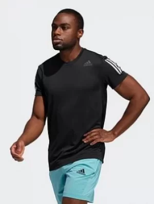Image of adidas Heat.rdy Warrior T-Shirt, Black, Size 2XL, Men