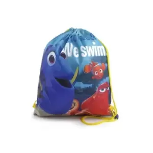 image of Disney Pixar Childrens/Kids Finding Dory Drawstring Bag (One Size) (Blue)