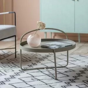 Image of Elwood Coffee Table, Iron Latte (Brown)