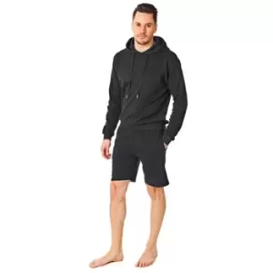 image of Ript Hoodie and Shorts Set Mens - Grey