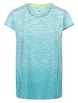 Image of Regatta Hyperdimension II Ombre T-Shirt - Green, Size 12, Women