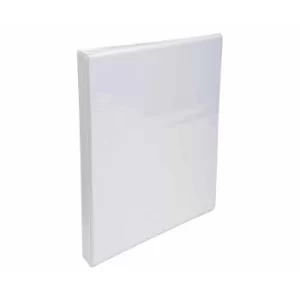 image of Krea Ring Binder PP 2D Rings 20mm, S36mm, A5, White, Pack of 10