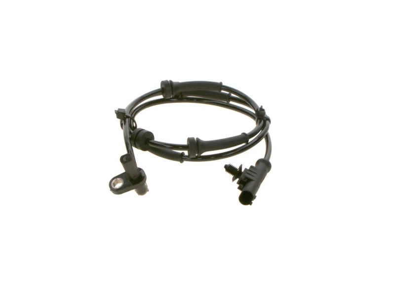 Image of Bosch 0 265 007 799 ABS Sensor with cable Sensor,wheel speed (412)
