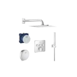 image of Grohe SmartControl Full Shower Set - 3 Outlet