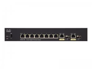 image of Cisco 250 Series SG250-10P - Switch - 10 Ports - Smart