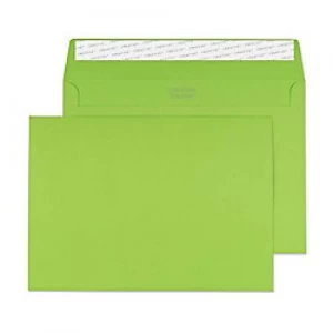 Image of Creative Bright Coloured Envelopes C5 Peel & Seal 162 x 229mm Plain 120 gsm Lime Green Pack of 500