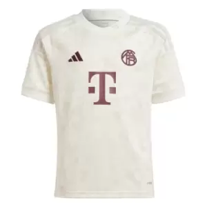 Image of adidas Bayern Munich Third Shirt 2023 2024 Juniors - White
