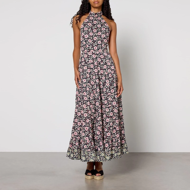 Image of RIXO Jayne Dress Mauve female 8