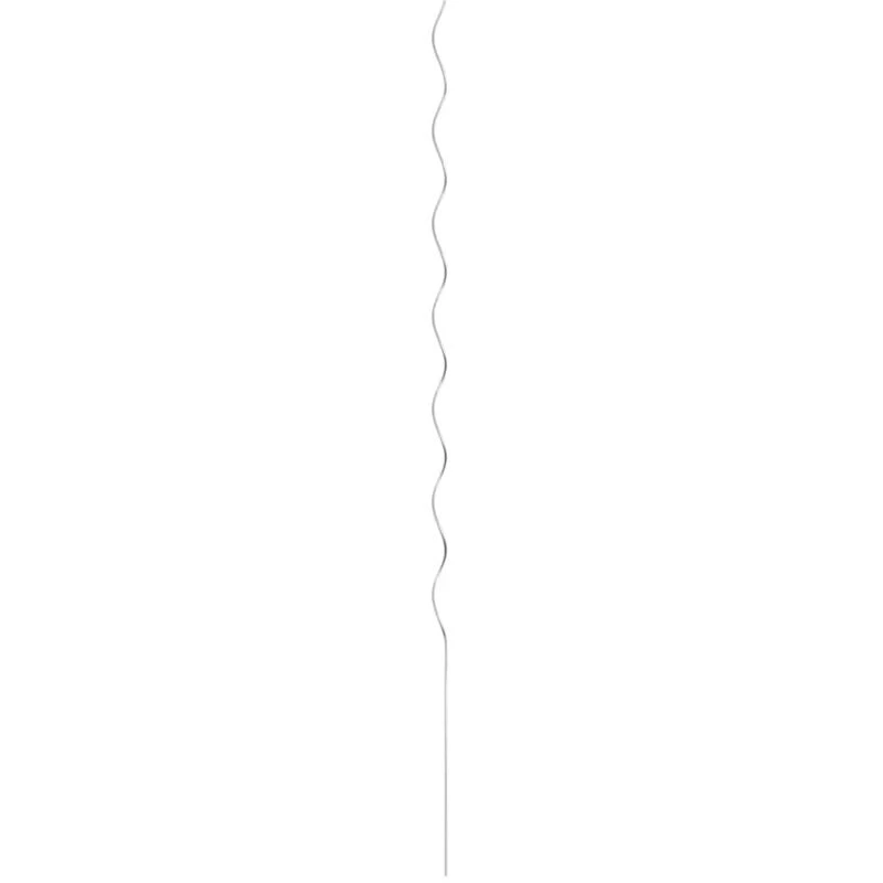 Image of vidaXL 5x Spiral Plant Supports 170cm Galvanised Steel Strong Garden Supports