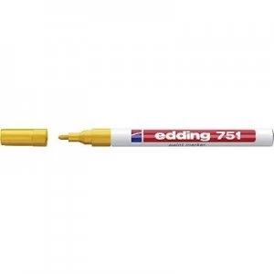 Image of Edding 4-751005 edding 751 Paint marker Paint marker Yellow 1 mm, 2mm /pack