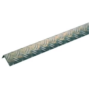 image of Wickes Angle Checkerplate - 53.6 x 29.50mm x 2.5m