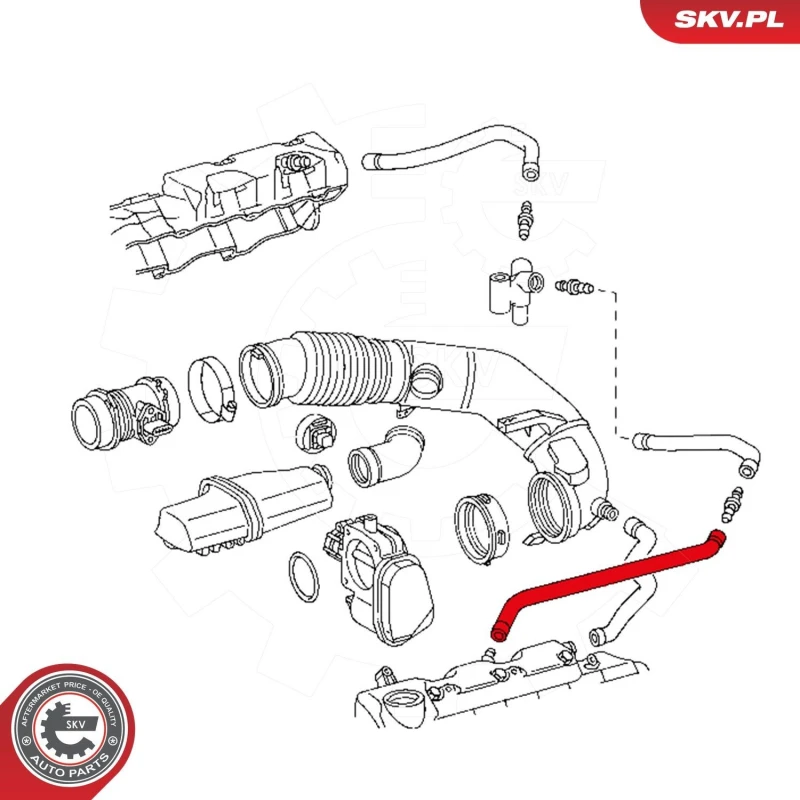 Image of ESEN SKV Oil hose ESEN SKV 31SKV119