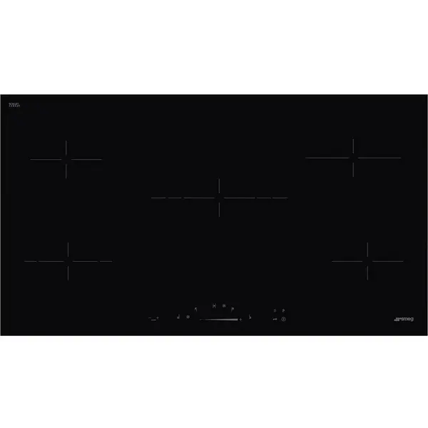 Image of Smeg SE495ETD 90cm Ceramic Hob - Black