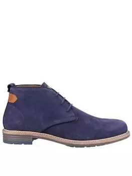 Image of Hush Puppies Jonas Suede Chukka Boot, Navy, Size 11, Men