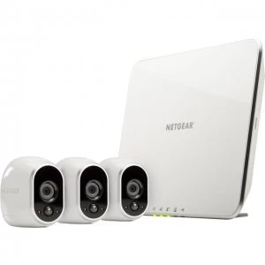 Image of Arlo Smart Weatherproof Security System VMS3330 100EUS Smart Home Security Camera in White