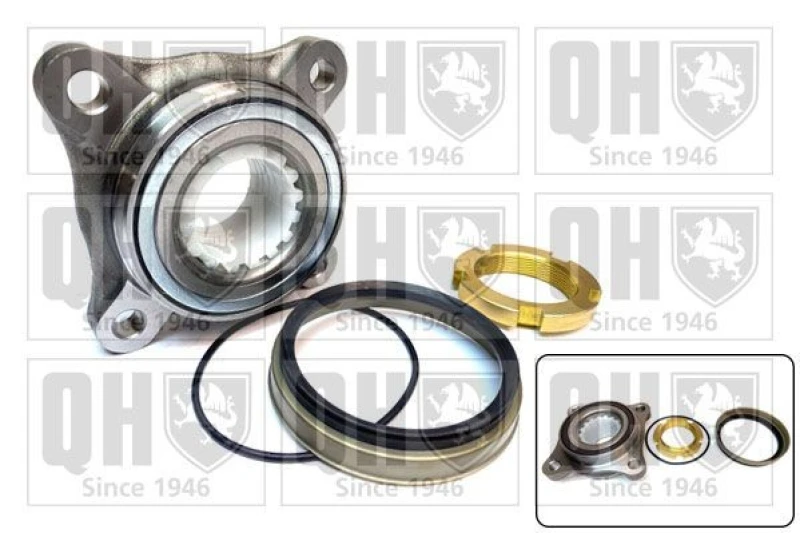 Image of QUINTON HAZELL Wheel bearing kit QUINTON HAZELL QWB1668