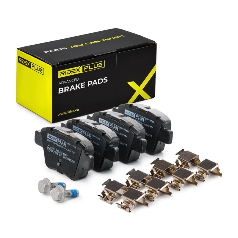 Image of RIDEX PLUS Brake pad set RIDEX PLUS 402B0272P