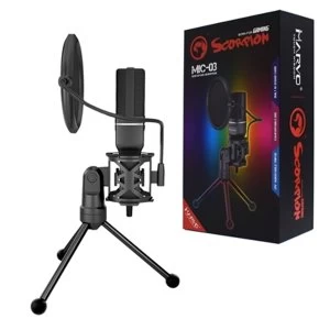 Marvo Scorpion MIC-03 Omnidirectional Streaming Microphone