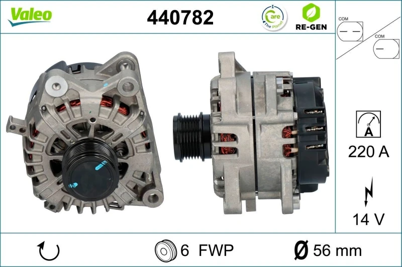 Image of Alternator VALEO 440782