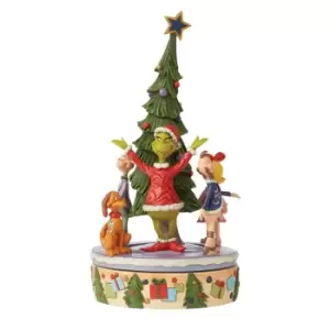 image of The Grinch By Jim Shore Grinch Rotator Figurine