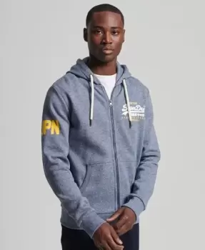 image of Superdry Vintage Logo Classic Zip Hoodie