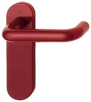 Image of Coloured Nylon Paris Lever Latch Handles