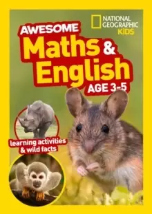 Image of Awesome Maths and English Age 3-5 : Home Learning and School Resources from the Publisher of Revision Practice Guides, Workbooks, and Activities.