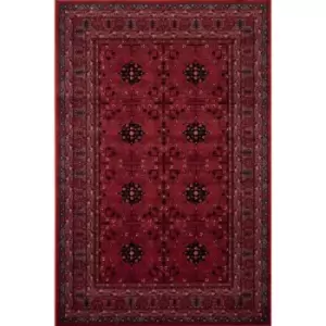 Mastercraft Kashqai 4302/300 Rug - 135x200cm, Wool - Red