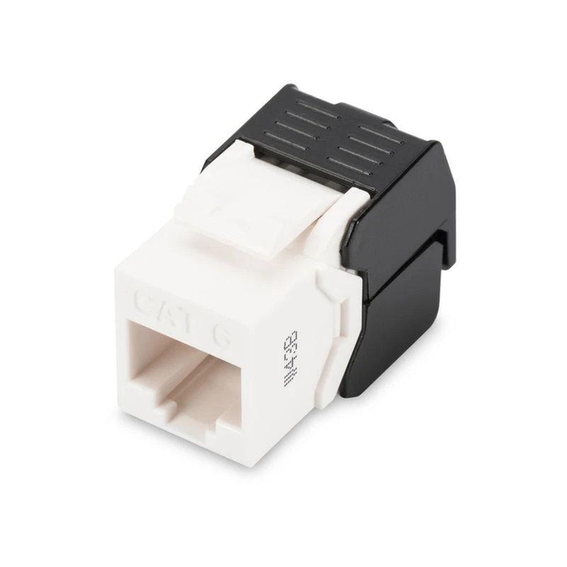 Image of FDL CAT.6 UTP KEYSTONE JACK TOOLLESS IDC MODULE - WHITE
