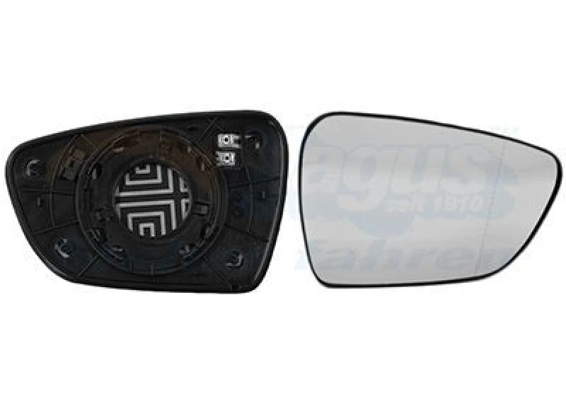 Image of VAN WEZEL Wing mirror glass VAN WEZEL 8356838