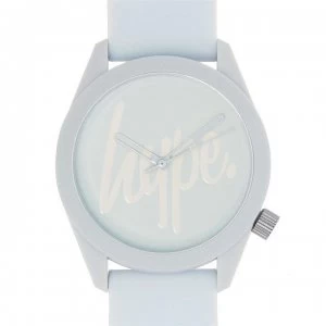 Hype Silicone Strap Watch - Pale Blue