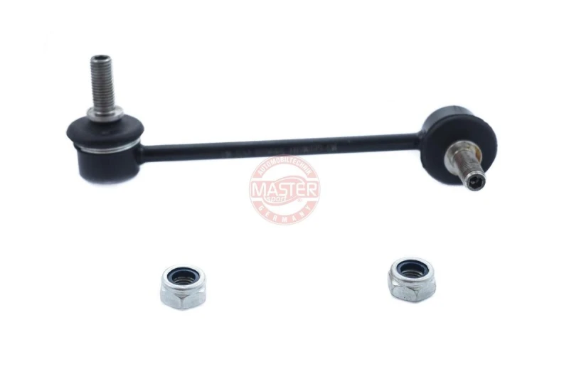 Image of MASTER-SPORT 24962B-PCS-MS Anti-roll bar link Front Axle Left Steel Link Stabiliser (3229)