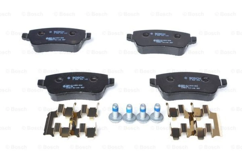Image of Brake pad set Bosch 0 986 494 125