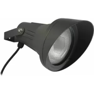 Image of Adjustable Esparta spotlight, aluminum and glass, urban gray