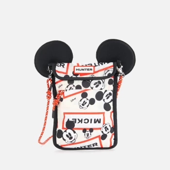 Image of Hunter X Disney Womens Packable Phone Pouch - Hunter White