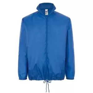 Image of SOLS Unisex Shift Showerproof Windbreaker Jacket (3XL) (Royal Blue)