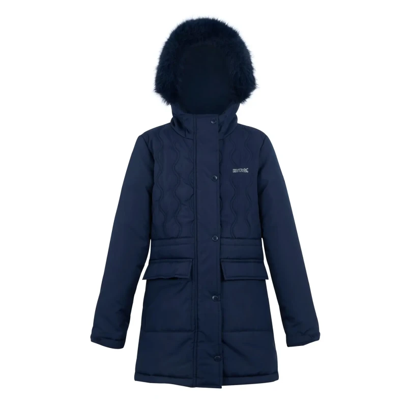 Image of Child Puffer jacket Regatta Fabrizia II Bleu Unisex 3/4 ans