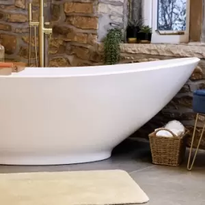 Image of JVL Solemate Bath Mat Ivory