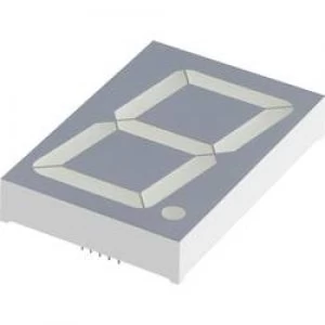 Image of Seven segment display Red 57mm 8.2 V 4 V No. of digits 1