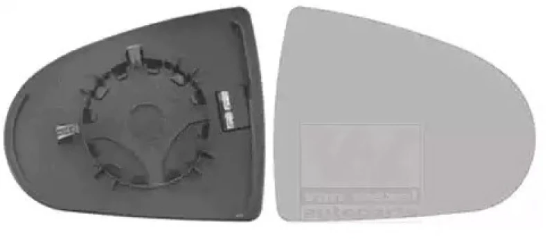 Image of VAN WEZEL 3235838 Wing Mirror Glass * HAGUS * Right Mirror Glass,outside mirror (1914)