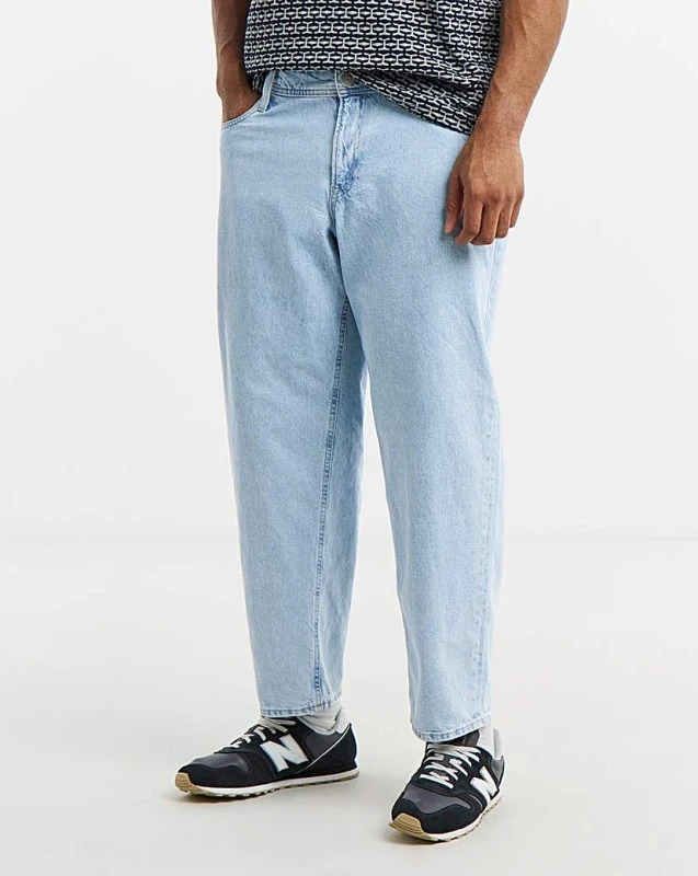 Image of jack & jones Jack & Jones Chris Relaxed Fit Jean Blue Denim - JACK & JONES - Size: 44R Blue Denim Male 44R JA41207