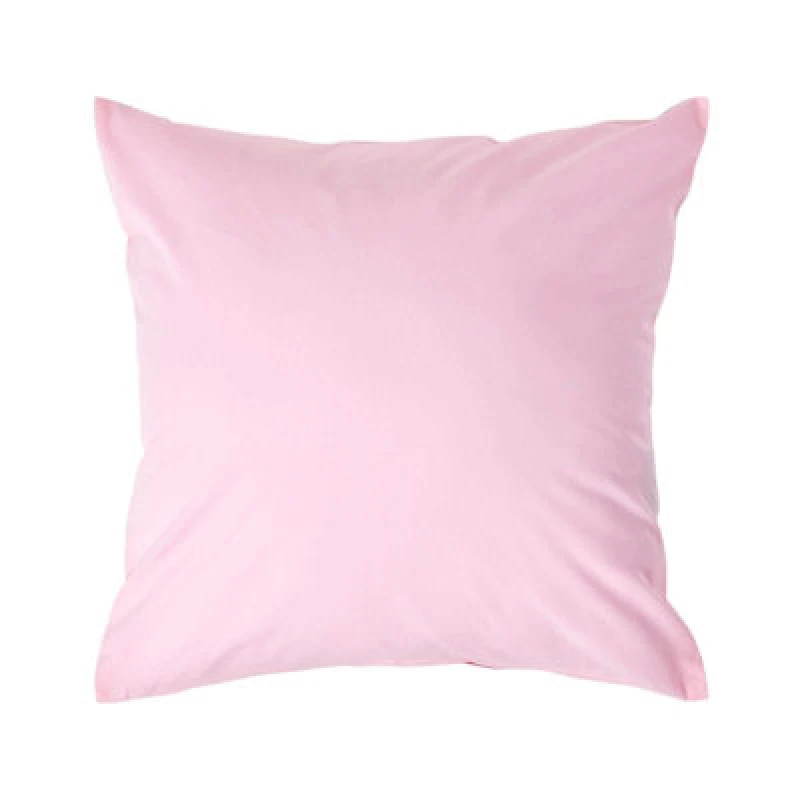 Image of Homescapes Continental Egyptian Cotton Pillowcase 200 TC, 40 x 40cm Pink