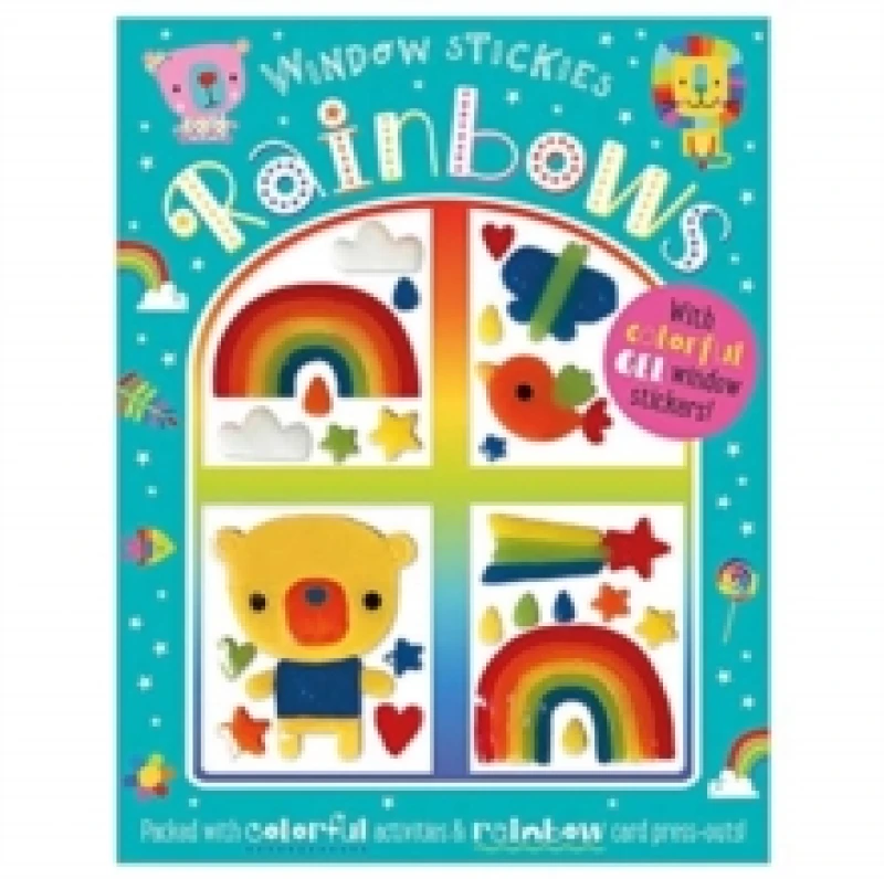 Image of Window Stickies Rainbows Paperback / softback