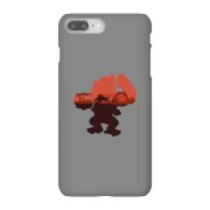 image of Nintendo Donkey Kong Silhouette Serengeti Phone Case - iPhone 8 Plus - Snap Case - Gloss