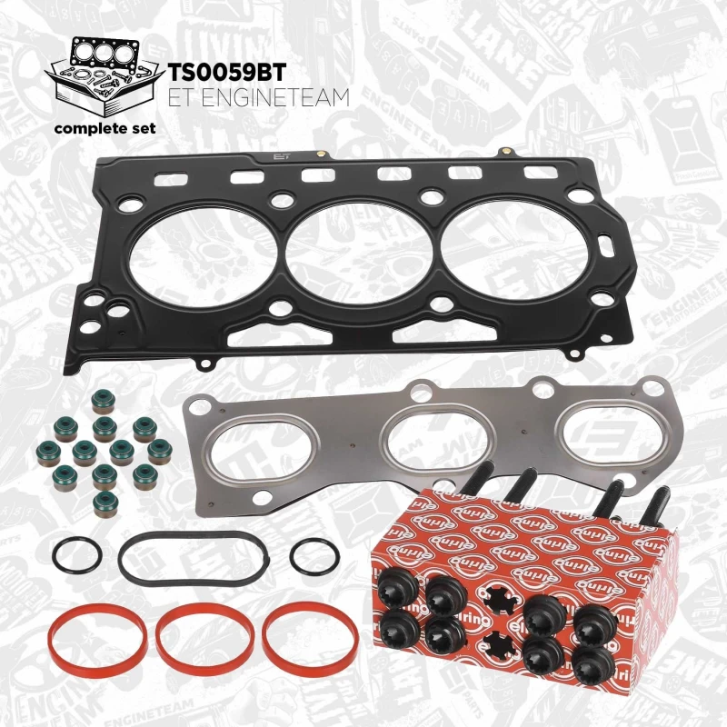 Image of ET ENGINETEAM Gasket Set, cylinder head ET ENGINETEAM TS0059BT