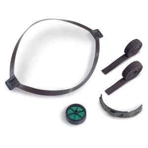 Image of Moldex Service Kit 1 Exhalation Valve and 1 Head Strap Black Ref M8091